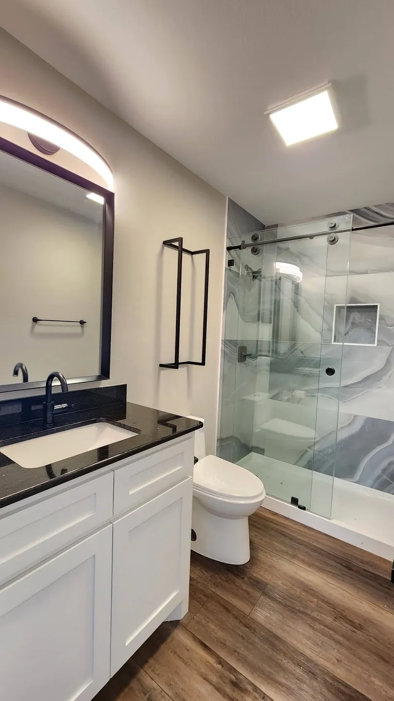 bathroom renovation by Lonestar Creations & Remodeling LLC in Plano Texas