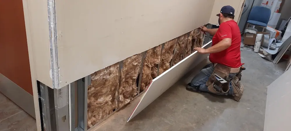 project construction timeline photo of a kitchen remodel job in Plano, Texas